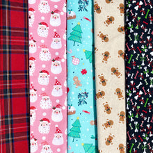 Load image into Gallery viewer, Treats and Tartan Christmas Bandana Bundle