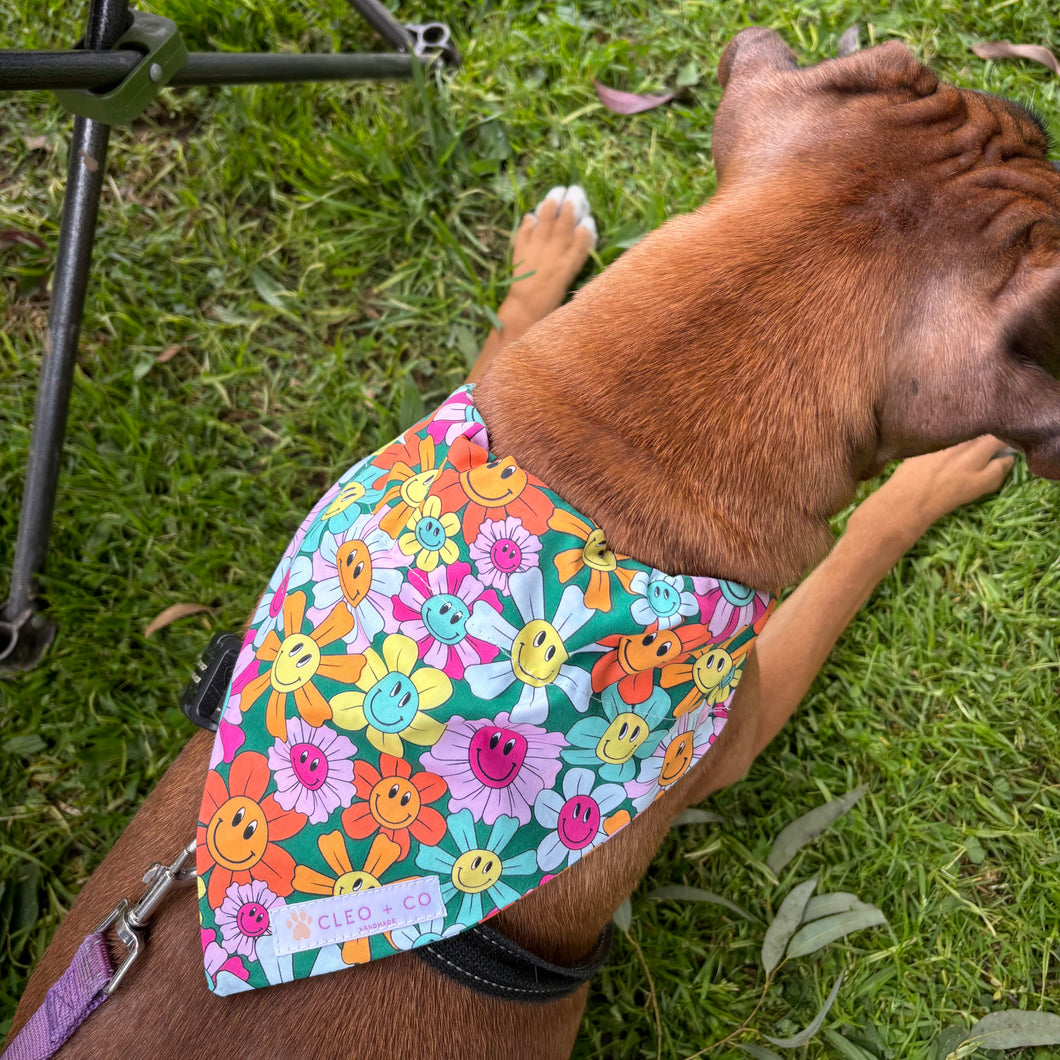 Groovy Floral Bandana