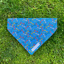 Load image into Gallery viewer, Blue Bones Bandana
